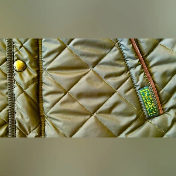 Polo by Ralph Lauren Quilted Vest - Medium - Green - Picture 7 of 13
